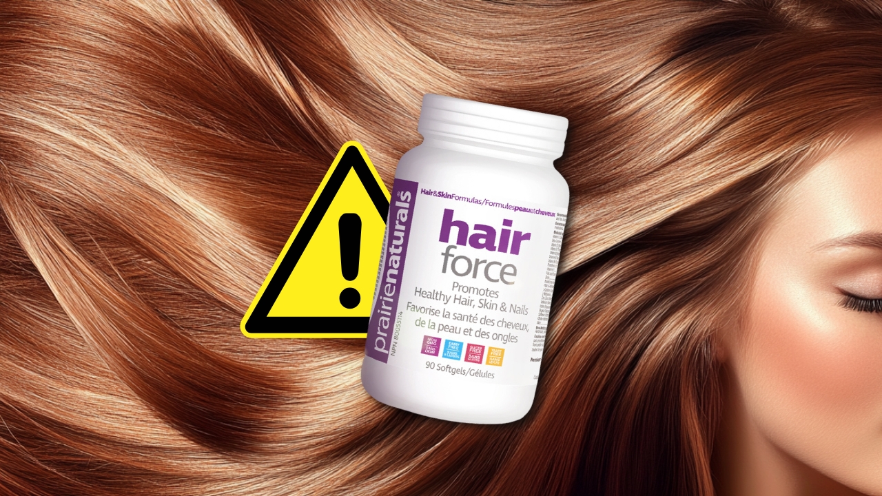 Prairie Naturals Hair Force 90 Softgels - Cautions & Warnings